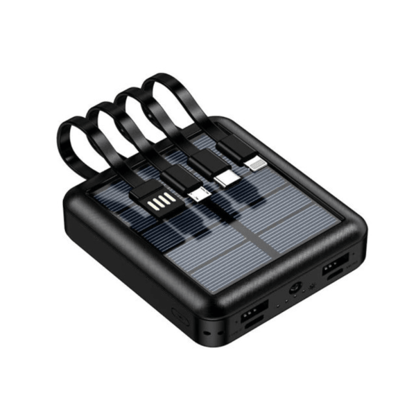 Mini Carregador Portátil SolarX™ - Multifuncional de Energia Solar e Carregamento Turbo