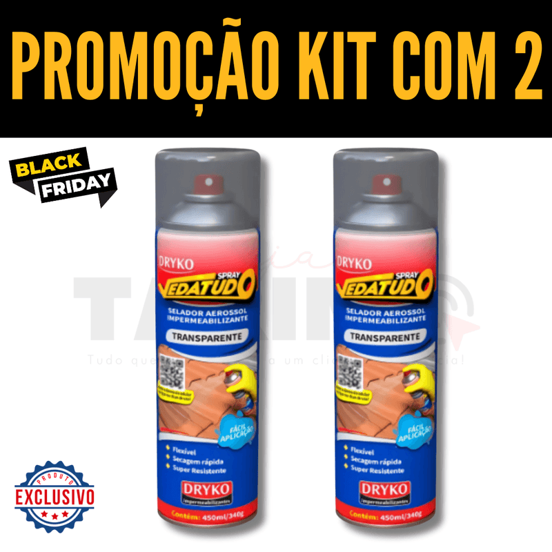 Spray VedaMax Plus® - Conserta trincas, goteiras e vazamentos + BRINDE GRÁTIS 🎁